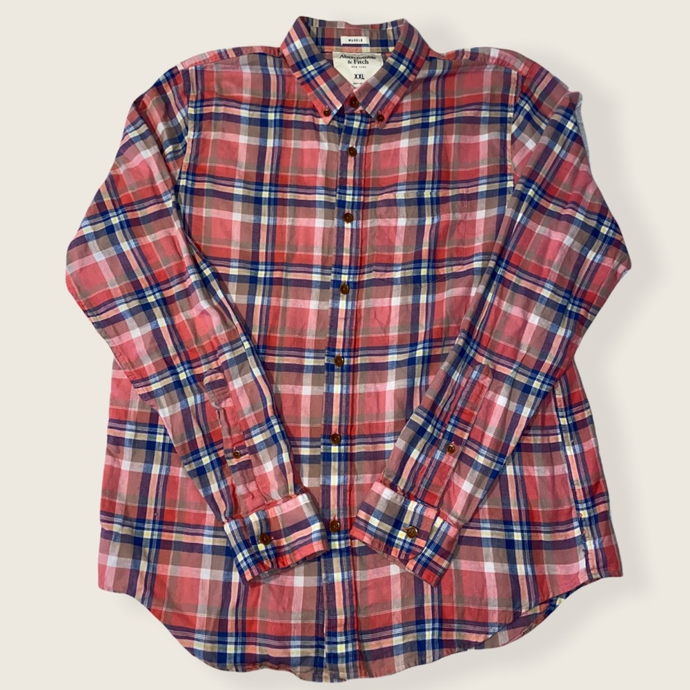 Abercrombie Muscle Fit Plaid